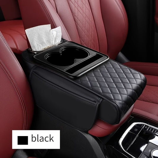 Armrest Box, Storage of Car Central Armrest, Car Armrest Box Integrated with Tissue Box