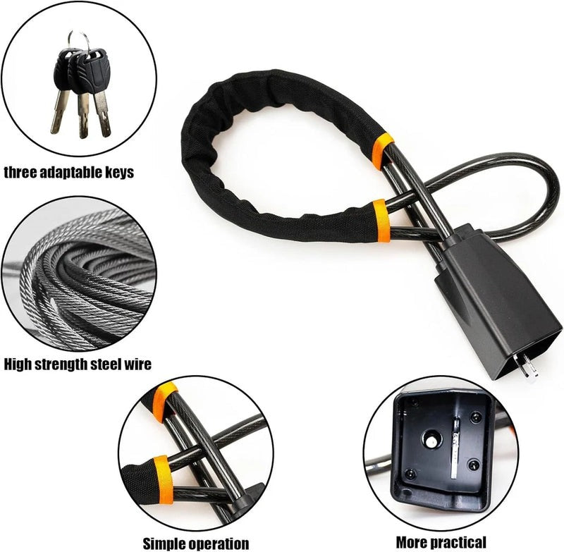 Car Steering Wheel Wire Lock