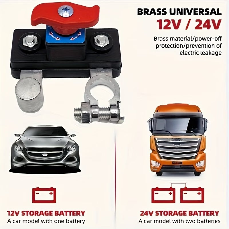 Car Battery Power Cut-Off Switch Breaker