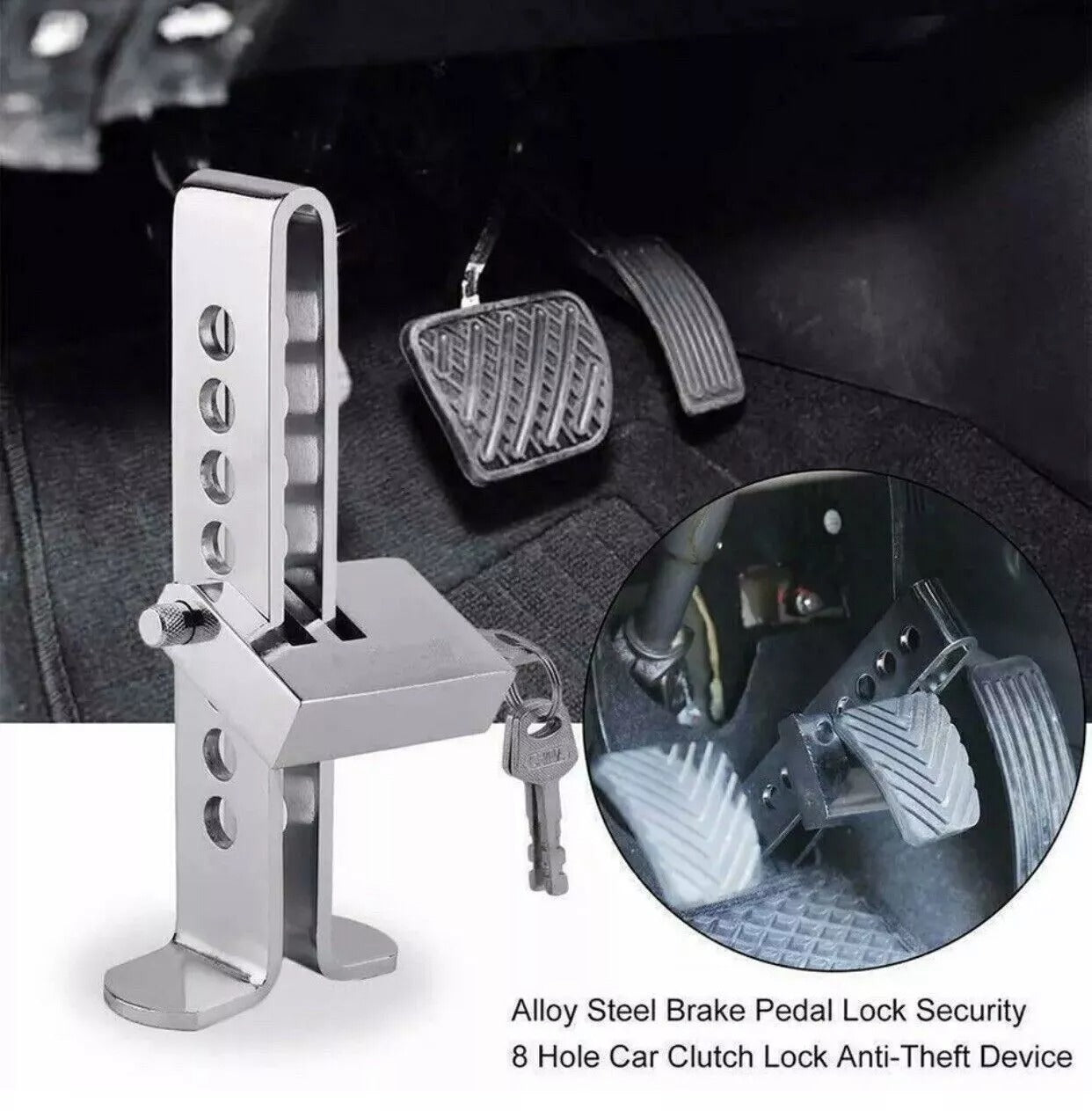 Car Pedal Lock Brake Clutch & Accelerator for all cars