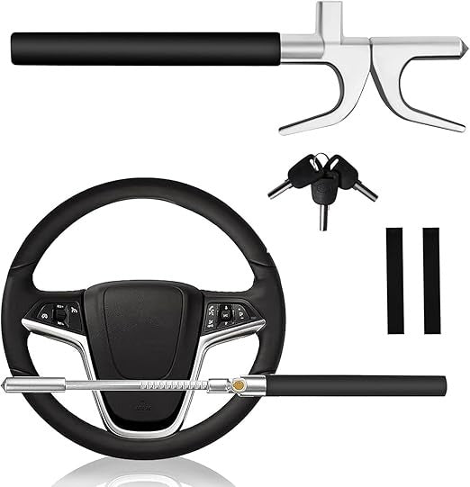 Anti-Theft Crook Steering Lock for All Cars